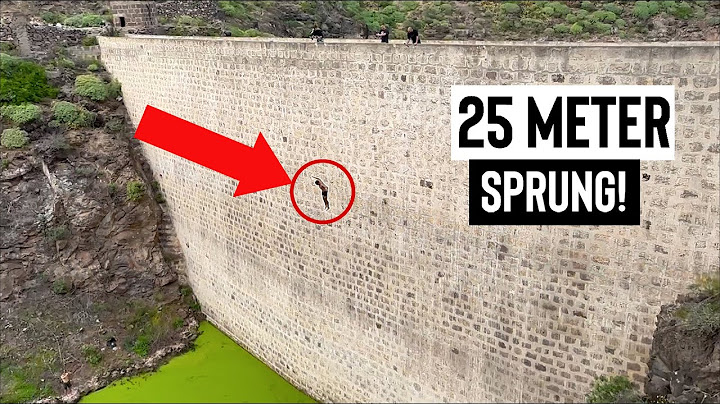 Cliff Jump off 25 METER Dam | Parkour in GRAN CANARIA with @Phatofficial @Freerunningschlappen  🇪🇸