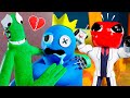 Greens sad story rainbow friends 3d animation