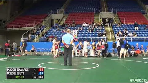 94 Cons. Round 3 - Macon Edwards (Alabama) vs. Wil...