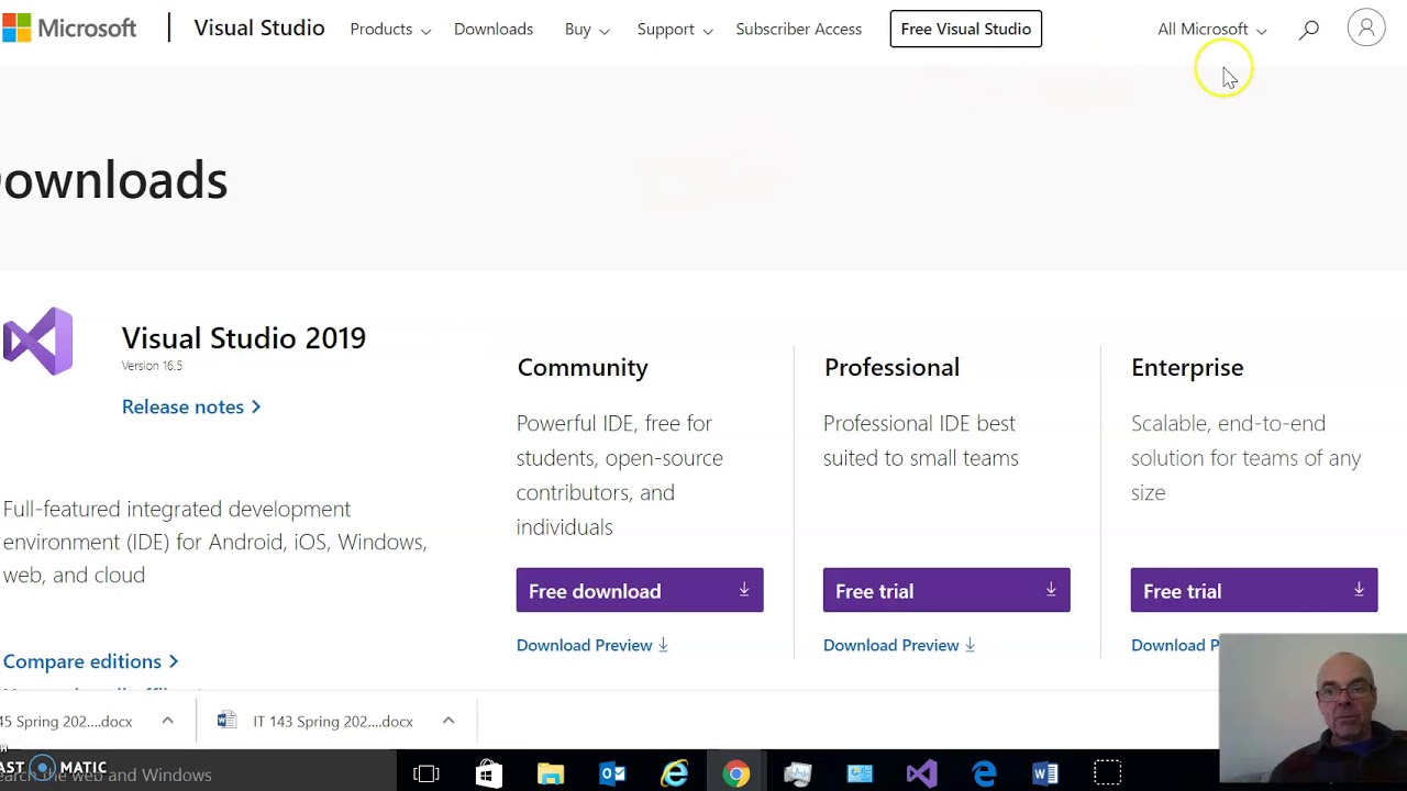 Downloading Visual Studio 2017 - YouTube