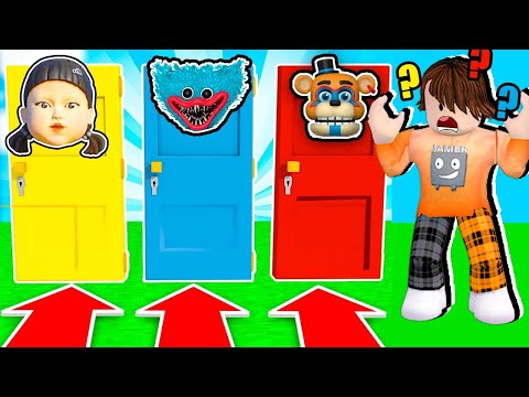 გამოიცანი სწორი კარები Pick A Door Roblox ქართულად - Ubralod Noobi