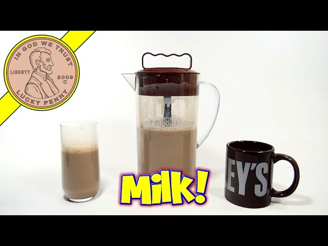 Hershey's Chocolate Drink Maker Or Mixer? - Make Frothy Beverages! 