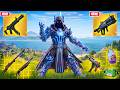 ICE KING VS THE FOUNDATION ALL MYTHIC AND EXOTIC GUNS IN FORTNITE (Fortnite Chapter 7 Season 1)