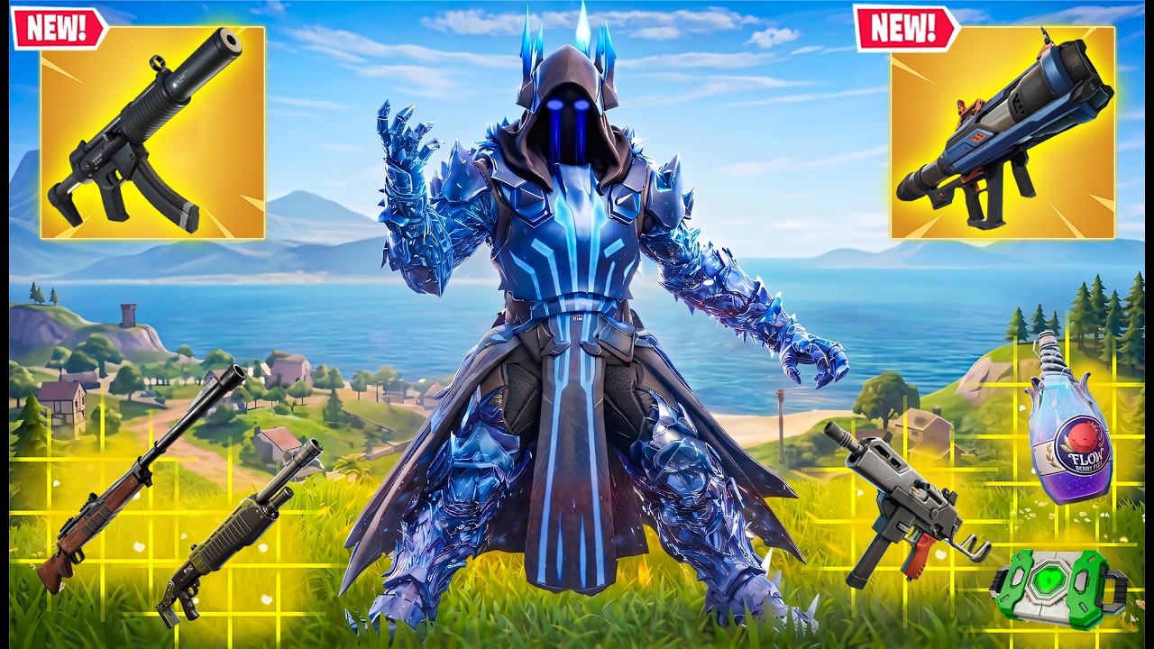 ICE KING VS THE FOUNDATION ALL MYTHIC AND EXOTIC GUNS IN FORTNITE ice-king-vs-the-foundation-all-mythic-and-exotic-guns-in-fortnite