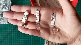 How to make a paperclip dangle for junk journals