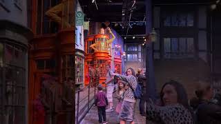 Diagon Alley- Harry Potter Warner Bros. Studio Tour London. #shorts
