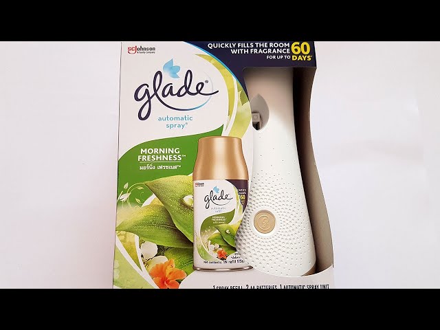 Glade Automatic Air Freshness Of The Morning - Deodorante per ambienti  automatico