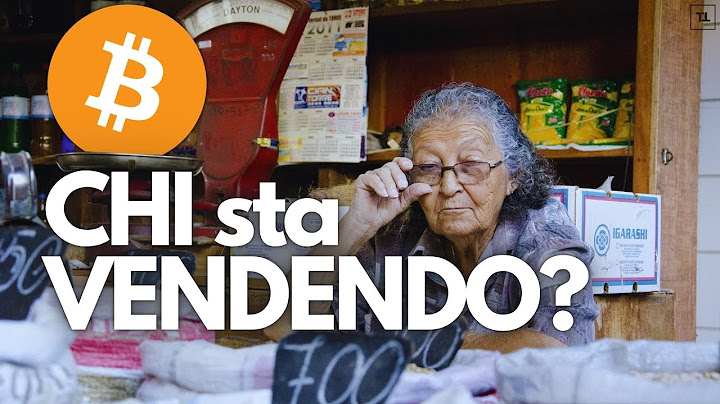 Who's selling BITCOIN? With @RobertoGorini