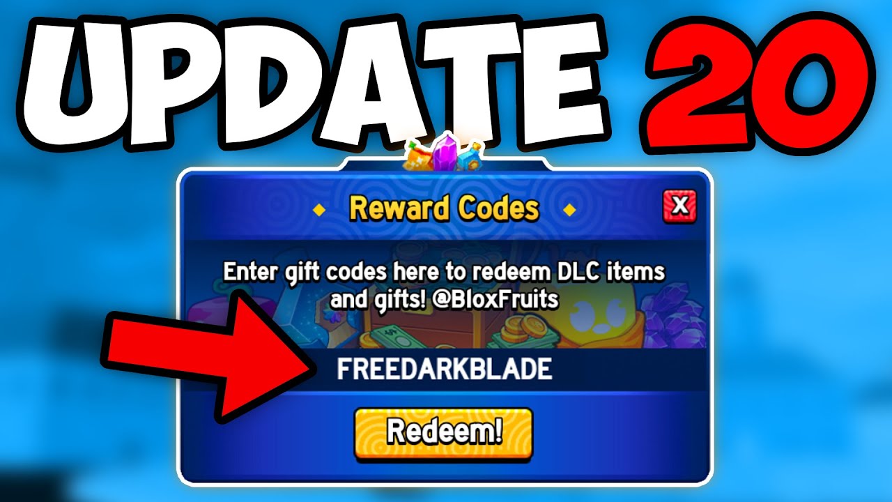 NEW UPDATE 20] ALL WORKING CODES IN BLOX FRUITS 2023!
