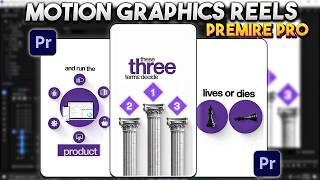 How to Make Modern Minimal Motion Graphics Reels in Premiere Pro