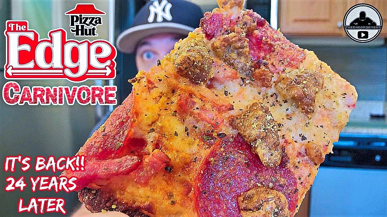 Pizza Hut® The EDGE Review! 🍕📏 The Fan Favorite Is Back