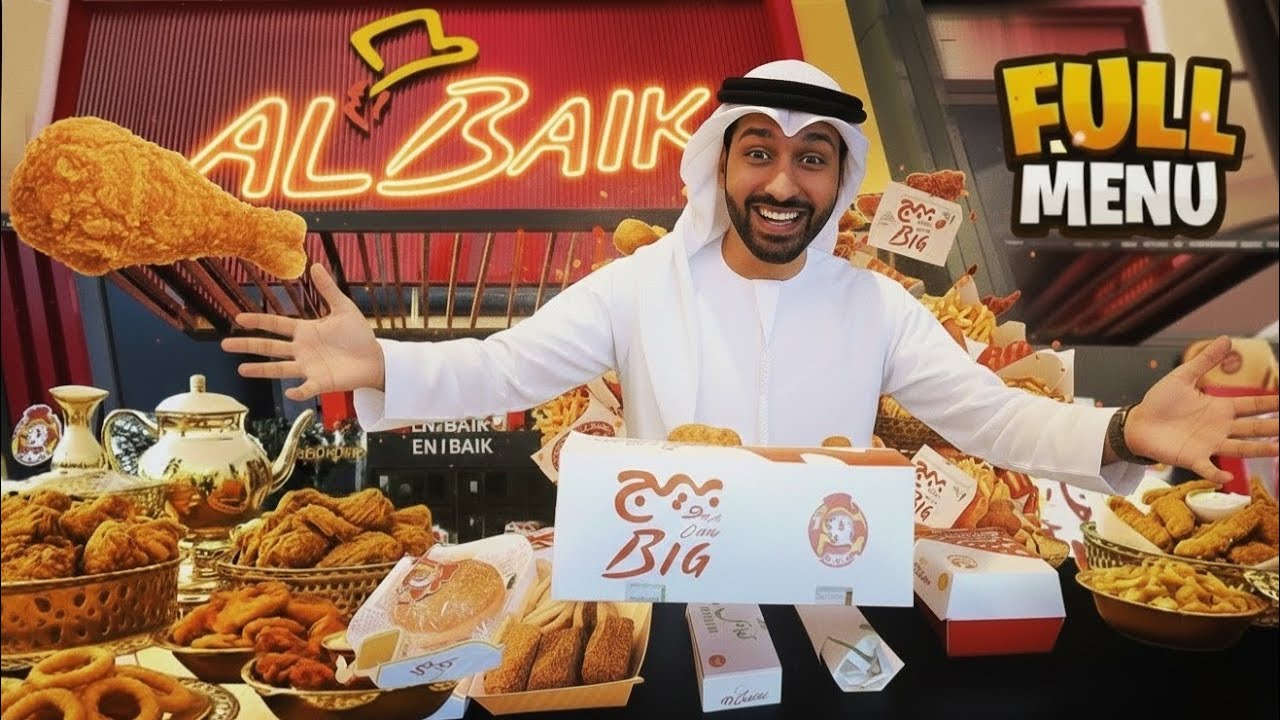 Trying Al Baik's Full Menu 🍔🍟🥤| Honest Review - YouTube