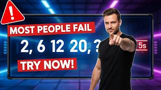 30 Number Sequence IQ Test (5 Seconds Each) | Score 28+ = Genius! Only Smart People Can Solve These
