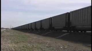 Union Pacific Trains at Columbus and Fremont Nebraska