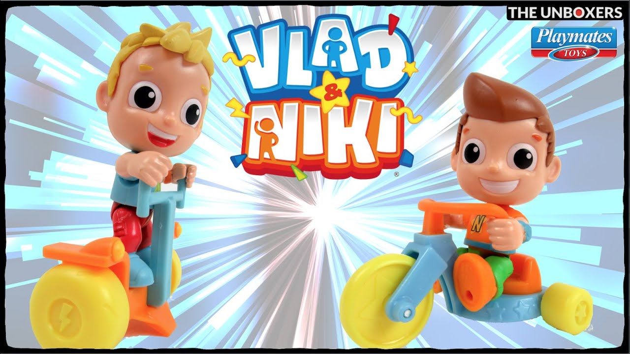 Vlad And Niki Basic Figure Sets By Playmates Toys Youtube