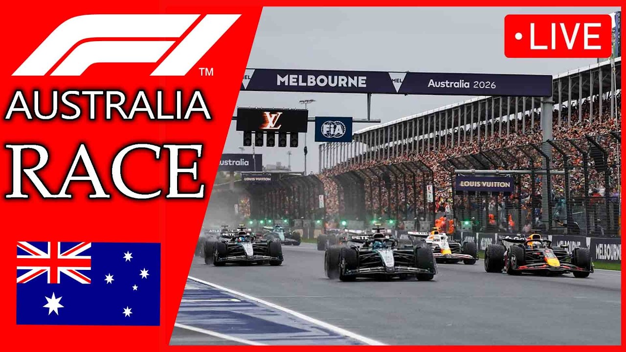 🔴 Full Race F1 LIVE Australian GP - Live Timings + Commentary
