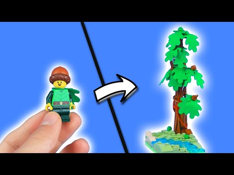 How to Build Creatively Complex Trees in LEGO! | Tree Tutorial 3