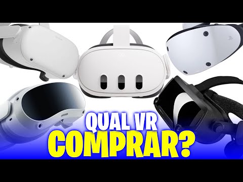 QUAL VR VOCÊ DEVERIA COMPRAR? Quest 2 VS Quest 3 VS Pico 4 VS Valve Index VS Bigscreen Beyond