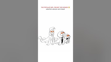 Popular Girls Be Like… 😏 (Animation Meme) Anim: Mansurella #shorts