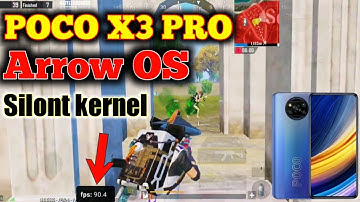 Poco X3 Pro with Arrow OS+Silont Kernel Gaming Rom | Arrow os Gameplay FPS METER |Sagar2op Gaming