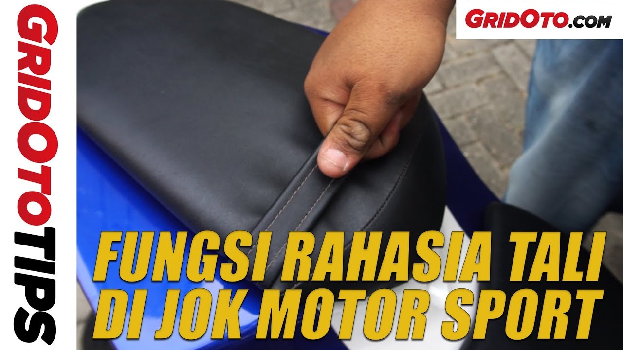 Fungsi Rahasia Tali di Jok Motor Sport | GridOto Tips - YouTube