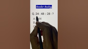 Number Analogy | Reasoning Tricks #shorts-feed #shortsvideo #youtubeshorts