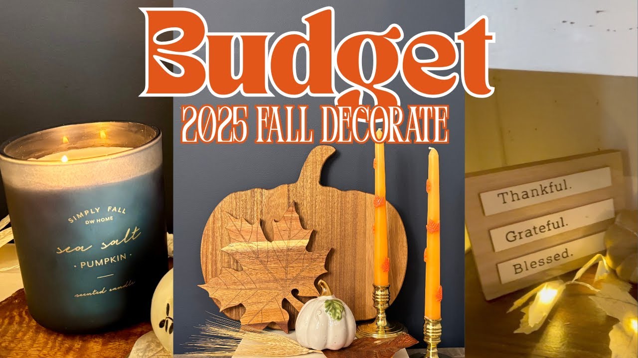 Cozy Budget Fall 2025 Decorate & Clean with Me Part 3 | Affordable Decor Ideas & Cleaning Motivation