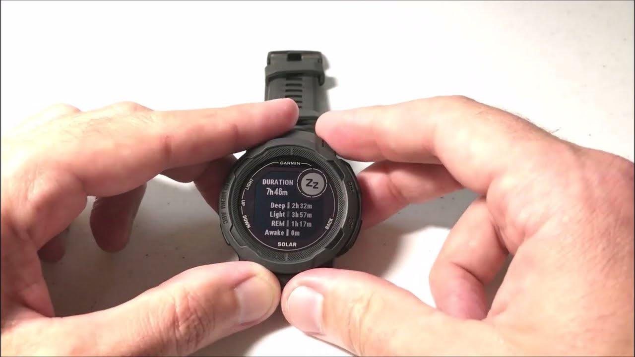 garmin-instinct-2-sleep-tracking-using-sleep-glance-youtube