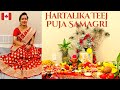 Hartalika Teej Puja Samagri | Indian festival Teej 2022 in Mississauga Canada