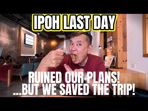 Part 6 Ipoh 3D2N: Why is everything closed? Gunung Lang Recreational Park, Ipoh Town makan and more!