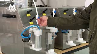 Semi automatic can filling machine and sealing machine （how to fill beverage into Can） screenshot 4