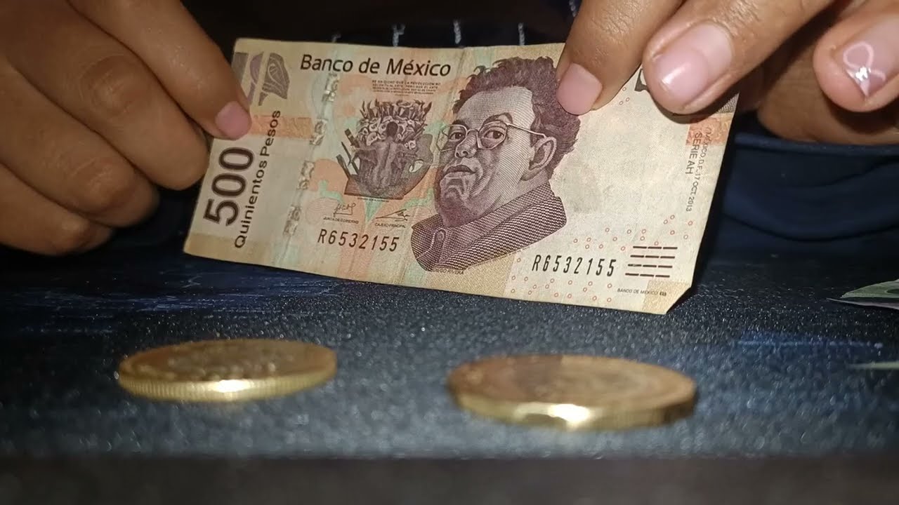 ASMR | TE MUESTRO EL DINERO MEXICANO 🇲🇽