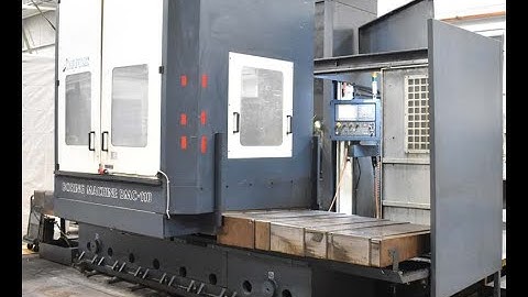JOHNFORD (2012) BMC110 CNC horizontal boring mill