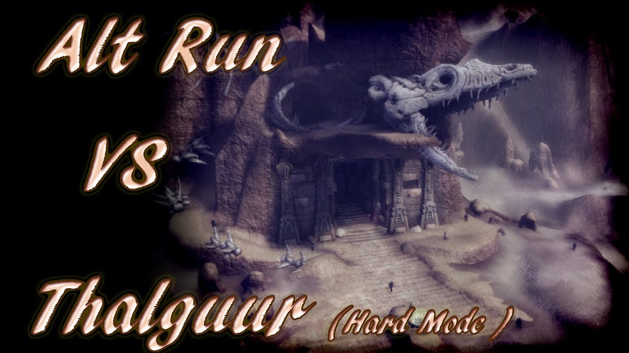 Alt Run VS Thalguur 3/4 (Hard Mode) | Mage Tank PoV [Re-Upload]