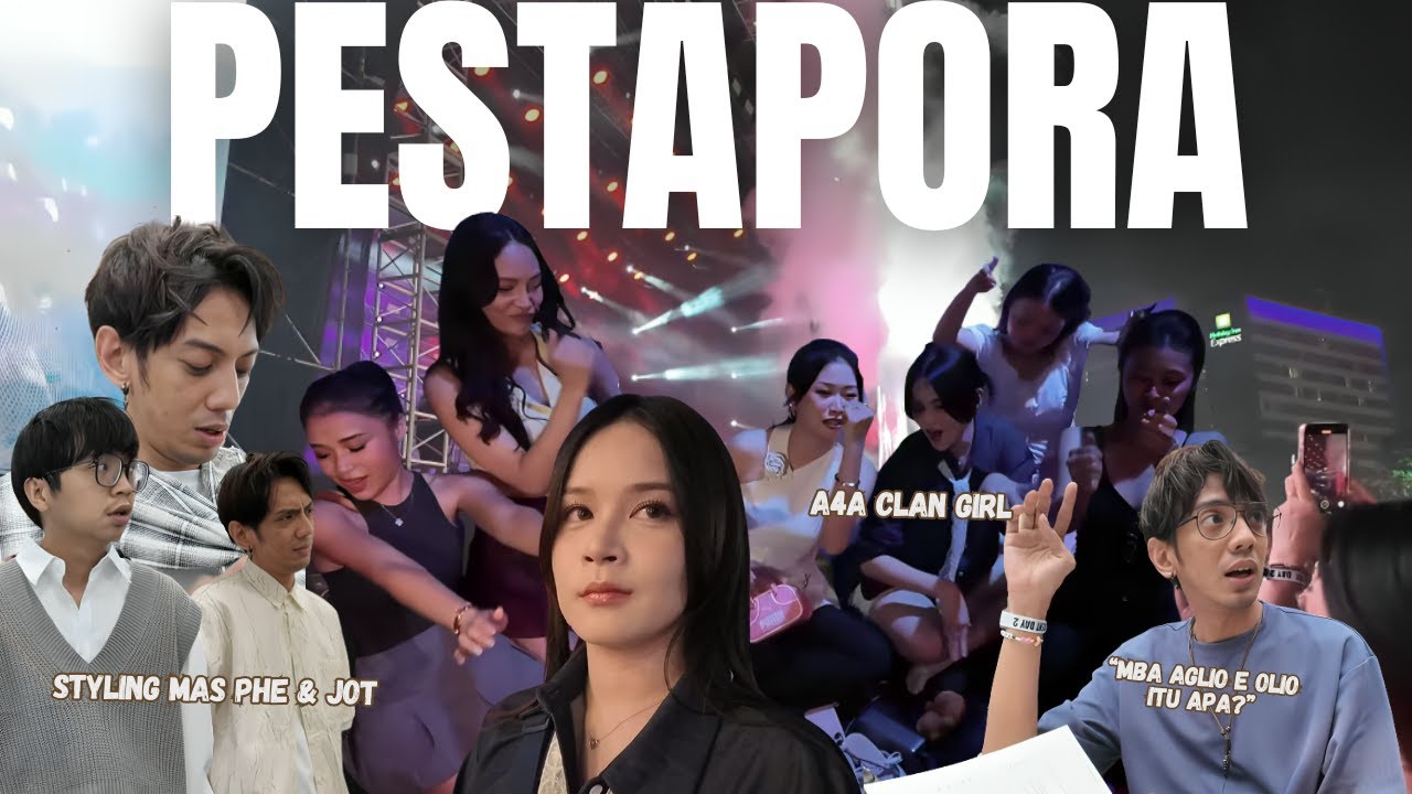 STYLING @Tierison @TeguhPrakoso27 BUAT MANGGUNG DI PESTA PORA! - Eps.60 #vlog