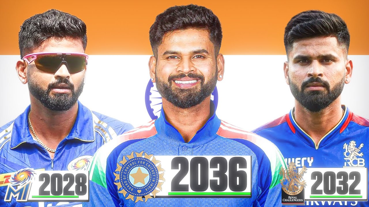 I Played the Career of Shreyas Iyer....