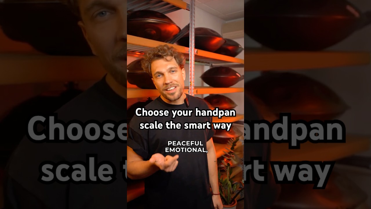 How to choose your #handpan scale?🎶 János from MAG is showing you his method.