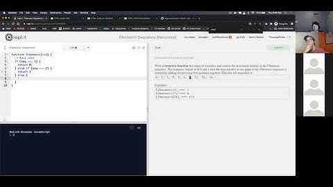 Session 8 - Fibonacci Sequence (Recursion) Review