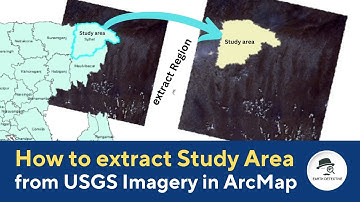 3 Ways to extract Study Area from raster file of USGS Imagery in ArcMap