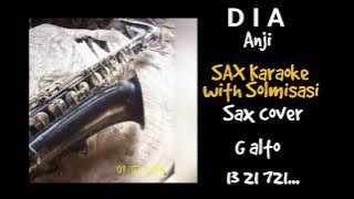 SAX Karaoke with Solmisasi. Dia-Anji. Sax cover by Christian Ama. G alto.