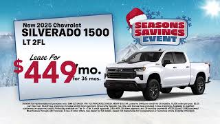 Don’t Miss the Seasons Savings Event, Going On Now At Gateway Chevrolet!