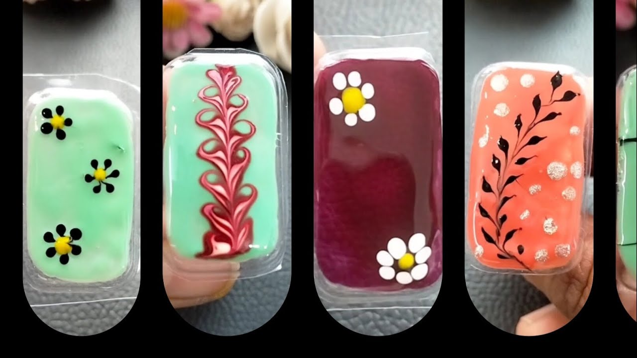 Nail art use for plastic nail at home 💅#nails #viralvideo #viral 