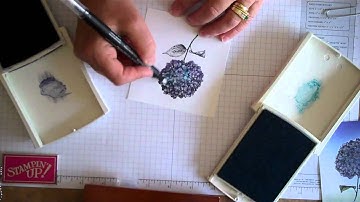 Brayer and Embossing Technique "Because I Care"