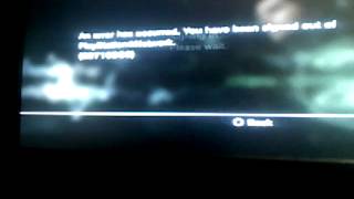 PSN Error (80710D36)