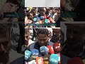 وكلاء الغاز في تعز يحتجون للمطالبة بصرف حصة المحافظة