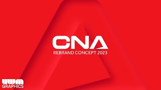 Mediacorp CNA rebrand concept (2023)