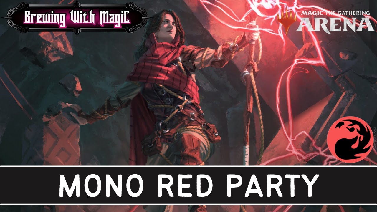 MONO RED PARTY | Forgotten Realms Deck Tech MTG Arena BO1 | D&D STANDARD 2022