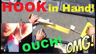 Hook In Hand Trolling For Walleye And Crappie