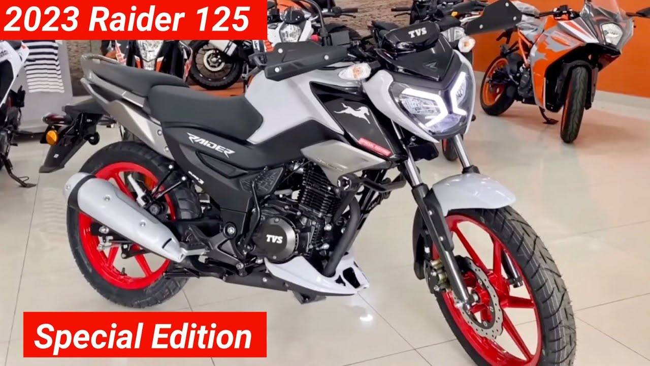 2023 Tvs Raider 125 Special Edition Launch In India Price Tvs 