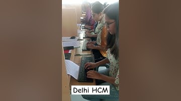 Delhi HCM TYPING TEST SERIES #shorts #typing #computer #msword #ministry #tricks